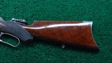 SPECIAL ORDER CASE COLORED WINCHESTER DELUXE MODEL 1894 RIFLE IN 38-55 - 21 of 25