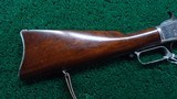 WINCHESTER FIRST MODEL 1873 SADDLE RING CARBINE WITH FULL NICKEL
FINISH - 20 of 22