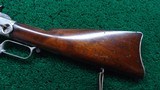 WINCHESTER FIRST MODEL 1873 SADDLE RING CARBINE WITH FULL NICKEL
FINISH - 18 of 22