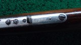 WINCHESTER FIRST MODEL 1873 SADDLE RING CARBINE WITH FULL NICKEL
FINISH - 15 of 22