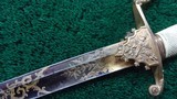 BIRDSHEAD POMMEL MOUNTED ARTILLERY OFFICER'S SWORD - 8 of 16