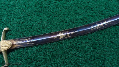 ARTILLERY OFFICER'S PRESENTATION SABER W/O SCABBARD - Image 5 of 15