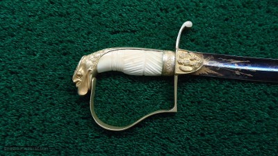 ARTILLERY OFFICER'S PRESENTATION SABER W/O SCABBARD