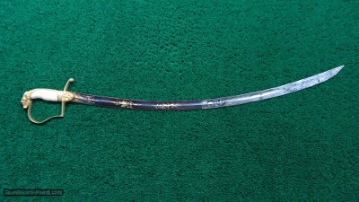 ARTILLERY OFFICER'S PRESENTATION SABER W/O SCABBARD - Image 3 of 15