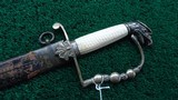 EAGLE-HEAD MOUNTED INFANTRY OFFICER'S SWORD - 7 of 12