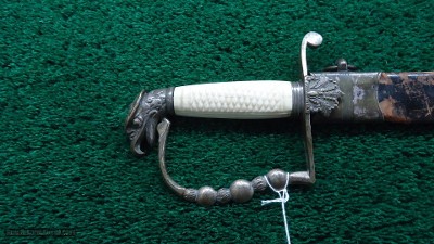 *Sale Pending* - EAGLE-HEAD MOUNTED CAVALRY STAFF OFFICER'S SWORD