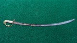 EAGLE HEAD MOUNTED ARTILLERY OFFICER'S SABER W/O SCABBARD - 1 of 14