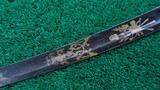 EAGLE HEAD MOUNTED ARTILLERY OFFICER'S SABER W/O SCABBARD - 10 of 14