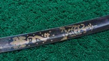 EAGLE HEAD MOUNTED ARTILLERY OFFICER'S SABER W/O SCABBARD - 8 of 14