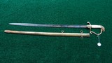 EAGLEHEAD NEW YORK MILITIA OFFICER'S SWORD - 2 of 15