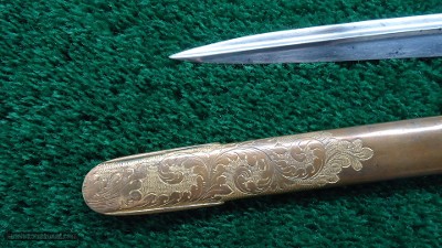 EAGLEHEAD NEW YORK MILITIA OFFICER'S SWORD - Image 10 of 15