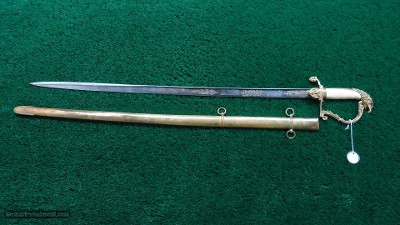 EAGLEHEAD NEW YORK MILITIA OFFICER'S SWORD - Image 4 of 15