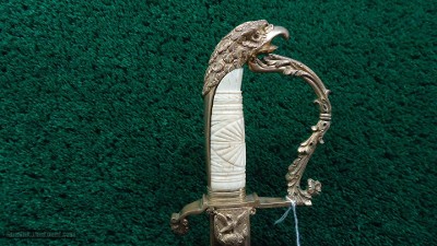 EAGLEHEAD NEW YORK MILITIA OFFICER'S SWORD - Image 12 of 15