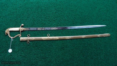 EAGLEHEAD NEW YORK MILITIA OFFICER'S SWORD - Image 3 of 15