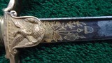 EAGLEHEAD NEW YORK MILITIA OFFICER'S SWORD - 7 of 15