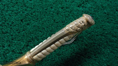 *Sale Pending* - FINE EAGLE HEAD MOUNTED INFANTRY OFFICER'S SWORD - Image 14 of 20