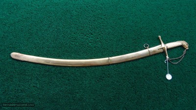 *Sale Pending* - FINE EAGLE HEAD MOUNTED INFANTRY OFFICER'S SWORD - Image 6 of 20