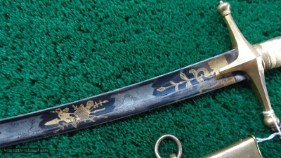 *Sale Pending* - FINE EAGLE HEAD MOUNTED INFANTRY OFFICER'S SWORD - Image 12 of 20