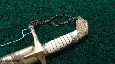 *Sale Pending* - FINE EAGLE HEAD MOUNTED INFANTRY OFFICER'S SWORD - Image 17 of 20