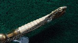 FINE EAGLEHEAD MOUNTED ARTILLERY OFFICER'S SWORD - 16 of 20