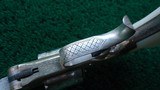 FANTASTIC SMITH & WESSON NIMSCHKE ENGRAVED CASED 2ND MODEL PRESENTATION PISTOL WITH PEARL GRIPS AND RARE SHOULDER STOCK - 20 of 25