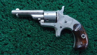 SCARCE EARLY MODEL OLD LINE COLT OPEN TOP REVOLVER WITH RARE EJECTOR AND HIGH SPUR HAMMER IN 22 RF - Image 2 of 14
