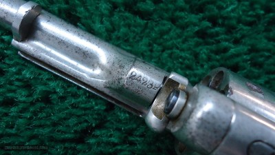 SCARCE EARLY MODEL OLD LINE COLT OPEN TOP REVOLVER WITH RARE EJECTOR AND HIGH SPUR HAMMER IN 22 RF - Image 13 of 14