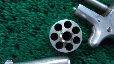 SCARCE EARLY MODEL OLD LINE COLT OPEN TOP REVOLVER WITH RARE EJECTOR AND HIGH SPUR HAMMER IN 22 RF - Image 11 of 14