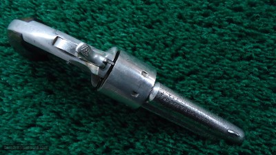 SCARCE EARLY MODEL OLD LINE COLT OPEN TOP REVOLVER WITH RARE EJECTOR AND HIGH SPUR HAMMER IN 22 RF - Image 3 of 14
