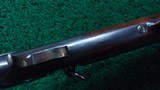 BELGIAN MADE PERIOD COPY OF A WINCHESTER FIRST MODEL 1873 SADDLE RING CARBINE - 8 of 23