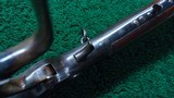 BELGIAN MADE PERIOD COPY OF A WINCHESTER FIRST MODEL 1873 SADDLE RING CARBINE - 9 of 23