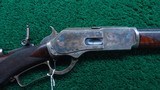 WINCHESTER DELUXE MODEL 1876 RIFLE IN 45-60 CALIBER - 1 of 25