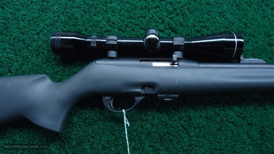 REMINGTON MODEL 597 22LR RIFLE WITH SCOPE