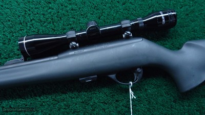 REMINGTON MODEL 597 22LR RIFLE WITH SCOPE - Image 2 of 20