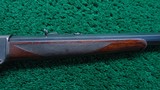 WINCHESTER MODEL 1885 HIGH WALL DELUXE PISTOL GRIP RIFLE CHAMBERED IN 32-40 - 5 of 25