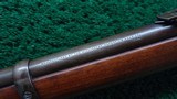 WINCHESTER MODEL 1892 SADDLE RING CARBINE CHAMBERED IN 38 WCF - 12 of 21