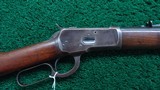 WINCHESTER MODEL 1892 RIFLE CHAMBERED IN 32 WCF - 1 of 22