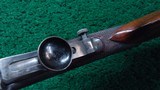 RARE SHARPS BORCHARDT MODEL 1878 SHORT RANGE SPORTING RIFLE CHAMBERED IN 40-50 SHARPS - 11 of 24