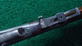 RARE SHARPS BORCHARDT MODEL 1878 SHORT RANGE SPORTING RIFLE CHAMBERED IN 40-50 SHARPS - 9 of 24