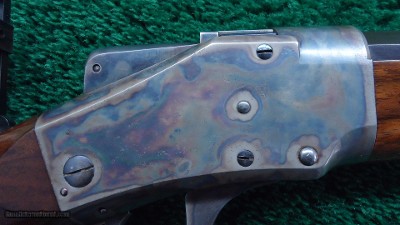 CUSTOM SHARPS BORCHARDT MODEL 1878 SPORTING AND TARGET RIFLE CHAMBERED IN 32-40 - Image 10 of 22