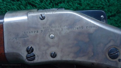 SHARPS BORCHARDT MODEL 1878 CUSTOM RIFLE IN 219 ZIPPER IMPROVED - Image 8 of 22