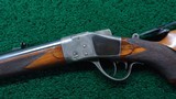 SHARPS BORCHARDT FACTORY ENGRAVED RIFLE - 2 of 25