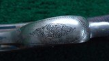 SHARPS BORCHARDT FACTORY ENGRAVED RIFLE - 14 of 25