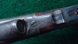 SHARPS BORCHARDT FACTORY ENGRAVED RIFLE - 9 of 25