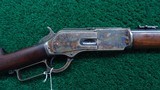 SCARCE WINCHESTER MODEL 1876 SRC WITH CASE COLORED FRAME IN 40-60 WCF - 1 of 23