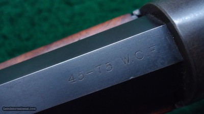 BEAUTIFUL WINCHESTER MODEL 1876 DELUXE RIFLE IN CALIBER 45-75 - Image 6 of 23