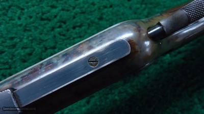 WINCHESTER MODEL 1876 SPECIAL ORDER RIFLE WITH SCARCE CASE HARDENED FRAME IN CALIBER 45-60 - Image 12 of 25
