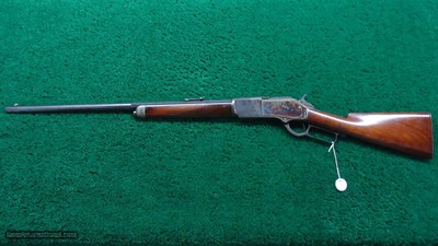 WINCHESTER MODEL 1876 SPECIAL ORDER RIFLE WITH SCARCE CASE HARDENED FRAME IN CALIBER 45-60 - Image 24 of 25