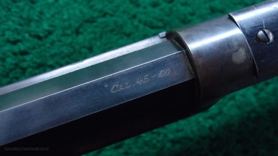WINCHESTER MODEL 1876 SPECIAL ORDER RIFLE WITH SCARCE CASE HARDENED FRAME IN CALIBER 45-60 - Image 6 of 25