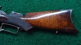 WINCHESTER DELUXE MODEL 1876 RIFLE IN 45-60 CALIBER - 21 of 25